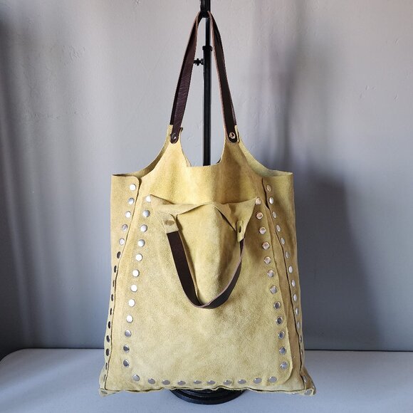 Sundance Suede Tote "EUC" - Picture 1 of 16